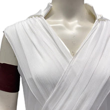 Load image into Gallery viewer, Star Wars The Rise of Skywalker Rey Full Set Cosplay Halloween Costume White Dress