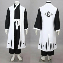 Load image into Gallery viewer, Anime Spirit Reapers 10th Unit Captain Cosplay Costume full Outfit with Haori Robe for Men Kids