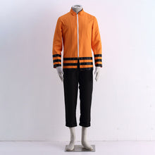 Load image into Gallery viewer, Anime Orange Ninja Seventh Village Leader Cosplay Costume full Outfit with Hat for Men Kids