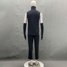 Load image into Gallery viewer, Masked White Hair Copy Ninja Black Ops Style Cosplay Gray Vest Costume for Men Kids
