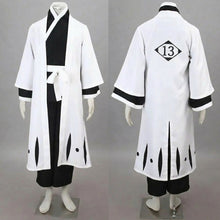 Load image into Gallery viewer, Anime Spirit Reapers 13th Unit Captain Cosplay Costume full Outfit with Haori Robe for Men Kids