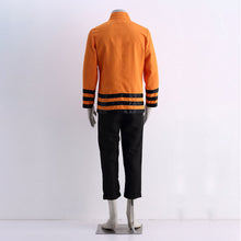 Load image into Gallery viewer, Anime Orange Ninja Seventh Village Leader Cosplay Costume full Outfit with Hat for Men Kids