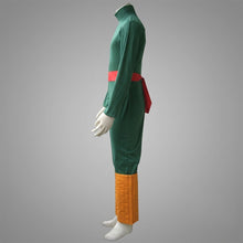Load image into Gallery viewer, Anime Green Thick Eyebrows Taijutsu Ninja Cosplay Jumpsuit Costume for Men Boys