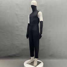 Load image into Gallery viewer, Masked White Hair Copy Ninja Black Ops Style Cosplay Gray Vest Costume for Men Kids