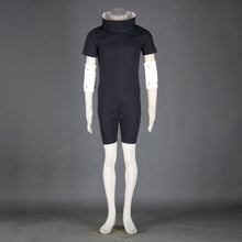 Load image into Gallery viewer, Anime Red-Eyed Avenger Rogue Ninja Taking Exam Cosplay Costume Black Outfit with Red Sash