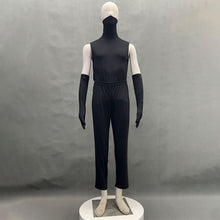 Load image into Gallery viewer, Masked White Hair Copy Ninja Black Ops Style Cosplay Gray Vest Costume for Men Kids