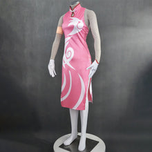 Load image into Gallery viewer, Cherry Blossom Pink Medical Kunoichi Mobile Game Edition Cosplay Pink Dress Costume for Women Girls