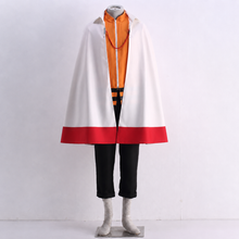 Load image into Gallery viewer, Anime Orange Ninja Seventh Village Leader Cosplay Costume full Outfit with Hat for Men Kids