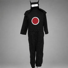 Load image into Gallery viewer, Anime Desert Puppet Master Ninja Cosplay Costume Black Jumpsuit with Hat for Men Kids Halloween