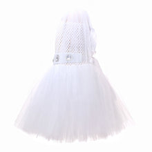Load image into Gallery viewer, Kids Star Wars Costume Princess Leia Dress Cosplay White Dress for Halloween