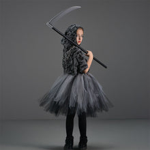 Load image into Gallery viewer, Spirit Reapers Grim Reaper Hooded Dress Halloween Cosplay Costume for Kids