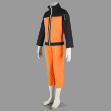 Load image into Gallery viewer, Anime Orange Whisker Marked Ninja Hero Cosplay Costume Outfit For Men Boys