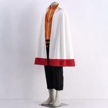 Load image into Gallery viewer, Anime Orange Ninja Seventh Village Leader Cosplay Costume full Outfit with Hat for Men Kids
