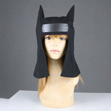 Load image into Gallery viewer, Anime Desert Puppet Master Ninja Cosplay Costume Black Jumpsuit with Hat for Men Kids Halloween