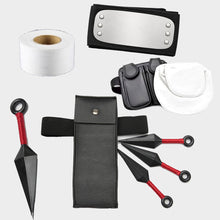 Load image into Gallery viewer, Hidden Village Ninja Pack with Kunai Weapons Waist Bag and Leg Band Bag