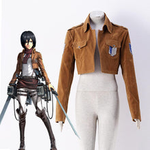Load image into Gallery viewer, Attack on Titan Costume Eren Jaeger Legion Cosplay Costume Jacket Unisex