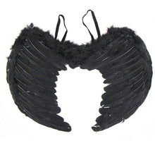 Load image into Gallery viewer, For Kids Maleficent Costume Evil Witch Cosplay Set With Wings and Horn Hat For Halloween Party