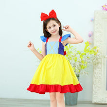 Load image into Gallery viewer, Princess Costume Snow White Summer Dress With Accessories For Girls Party