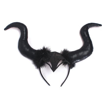 Load image into Gallery viewer, Maleficent Costume Evil Witch Cosplay Set With Wings and Horn Hat For Kids Halloween Party