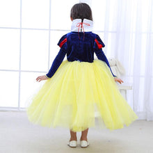 Load image into Gallery viewer, High Quality Princess Costume Snow White Dress With Accessories For Girls Party