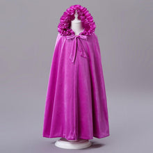 Load image into Gallery viewer, Kids Frozen Snow White Beauty and the Beast Costume Princess Elsa Anna Belle Cosplay Capes Robe