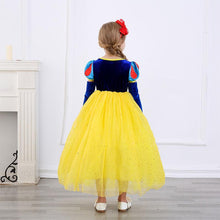 Load image into Gallery viewer, Kid's Snow White Costume Princess Costumes Puff Sleeve Dress With Accessories