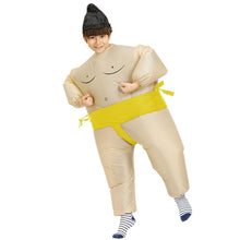 Load image into Gallery viewer, Inflatable Sumo Cosplay Costume Blow Up Suit Halloween Christmas Party For Adults and Kids