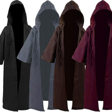 Load image into Gallery viewer, Star Wars Costume Jedi Knight Anakin Skywalker Cosplay Cloak Solid Color Robe For Unisex