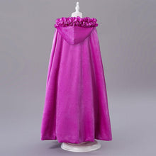 Load image into Gallery viewer, Kids Frozen Snow White Beauty and the Beast Costume Princess Elsa Anna Belle Cosplay Capes Robe