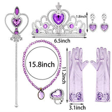 Load image into Gallery viewer, Kids Frozen Costume Princess Anna Cosplay Birthday or Party Dress With Accessories