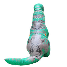 Load image into Gallery viewer, T Rex Costume Inflatable Dinosaur Cosplay Suit Halloween Dino Costume For Adults and Kids
