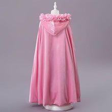 Load image into Gallery viewer, Kids Frozen Snow White Beauty and the Beast Costume Princess Elsa Anna Belle Cosplay Capes Robe