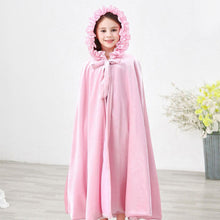 Load image into Gallery viewer, Kids Frozen Snow White Beauty and the Beast Costume Princess Elsa Anna Belle Cosplay Capes Robe