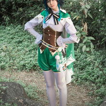 Load image into Gallery viewer, Genshin Impact Costume Venti Cosplay Full Set Halloween Costume For Women