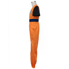 Load image into Gallery viewer, Dragon Ball Costume Son Goku Trainning Orange Suit Chinese Go Letter Cosplay Suit for Men and Kids