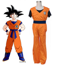 Load image into Gallery viewer, Dragon Ball Costume Son Goku Trainning Orange Suit Chinese 'Turtle' Letter Cosplay Suit for Men and Kids