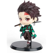 Load image into Gallery viewer, 3.5 inchi Demon Slayer Figure Kamado Tanjirou Cute Chibi Toys