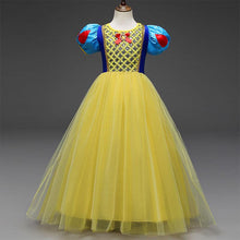 Load image into Gallery viewer, Kid's Snow White Costume Princess Costumes Puff Sleeve Dress With Accessories