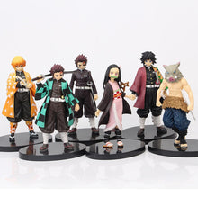 Load image into Gallery viewer, 6 inch Demon Slayer Figure Kamado Tanjirou Kamado Nezuko Kochou Shinobu Toys