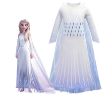 Load image into Gallery viewer, Kids Frozen Costume Princess Elsa Cosplay Birthday or Party Dress With Accessories