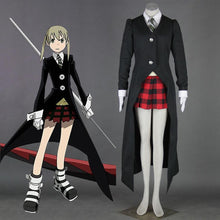 Load image into Gallery viewer, Soul Eater Costume Maka Cosplay Set For Men and Kids