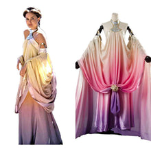 Load image into Gallery viewer, Star Wars 3 Padme Amidala Naberrie Lake Dress Cosplay Costume