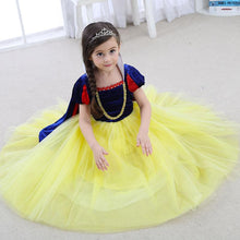 Load image into Gallery viewer, High Quality Princess Costume Snow White Dress With Accessories For Girls Party
