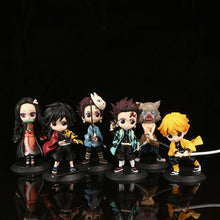 Load image into Gallery viewer, 5 inch Demon Slayer Figure Kamado Tanjirou Kamado Nezuko Kochou Shinobu Toys