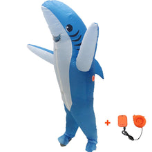 Load image into Gallery viewer, Inflatable Big Shark Cosplay Costume Halloween Christmas Party For Adults
