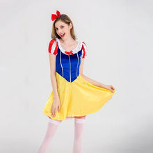 Load image into Gallery viewer, Women's Snow White Costume Adult Princess Costumes Dress With Stocking and Headband