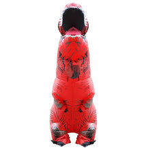 Load image into Gallery viewer, T Rex Costume Inflatable Dinosaur Cosplay Suit Halloween Dino Costume For Adults and Kids