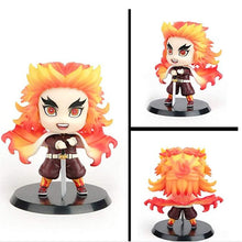 Load image into Gallery viewer, 3.5 inchi Demon Slayer Figure Rengoku Kyoujurou Cute Chibi Toys