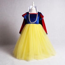 Load image into Gallery viewer, High Quality Princess Costume Snow White Dress With Accessories For Girls Party