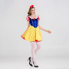 Load image into Gallery viewer, Women's Snow White Costume Adult Princess Costumes Dress With Stocking and Headband